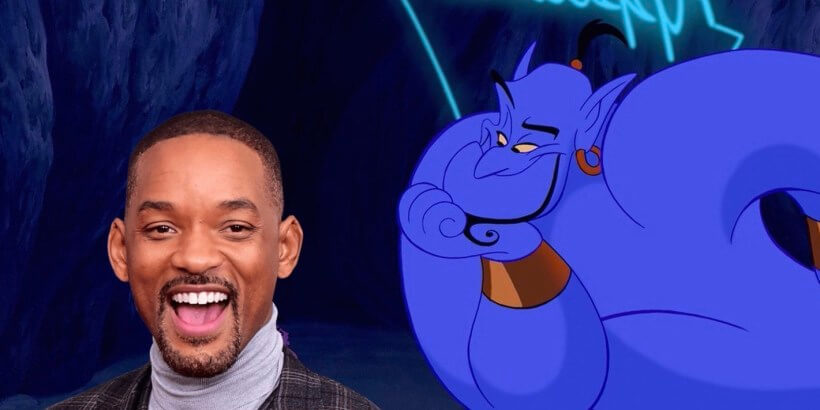 Will Smith in talks to play the Genie in live action ALADDIN remake.