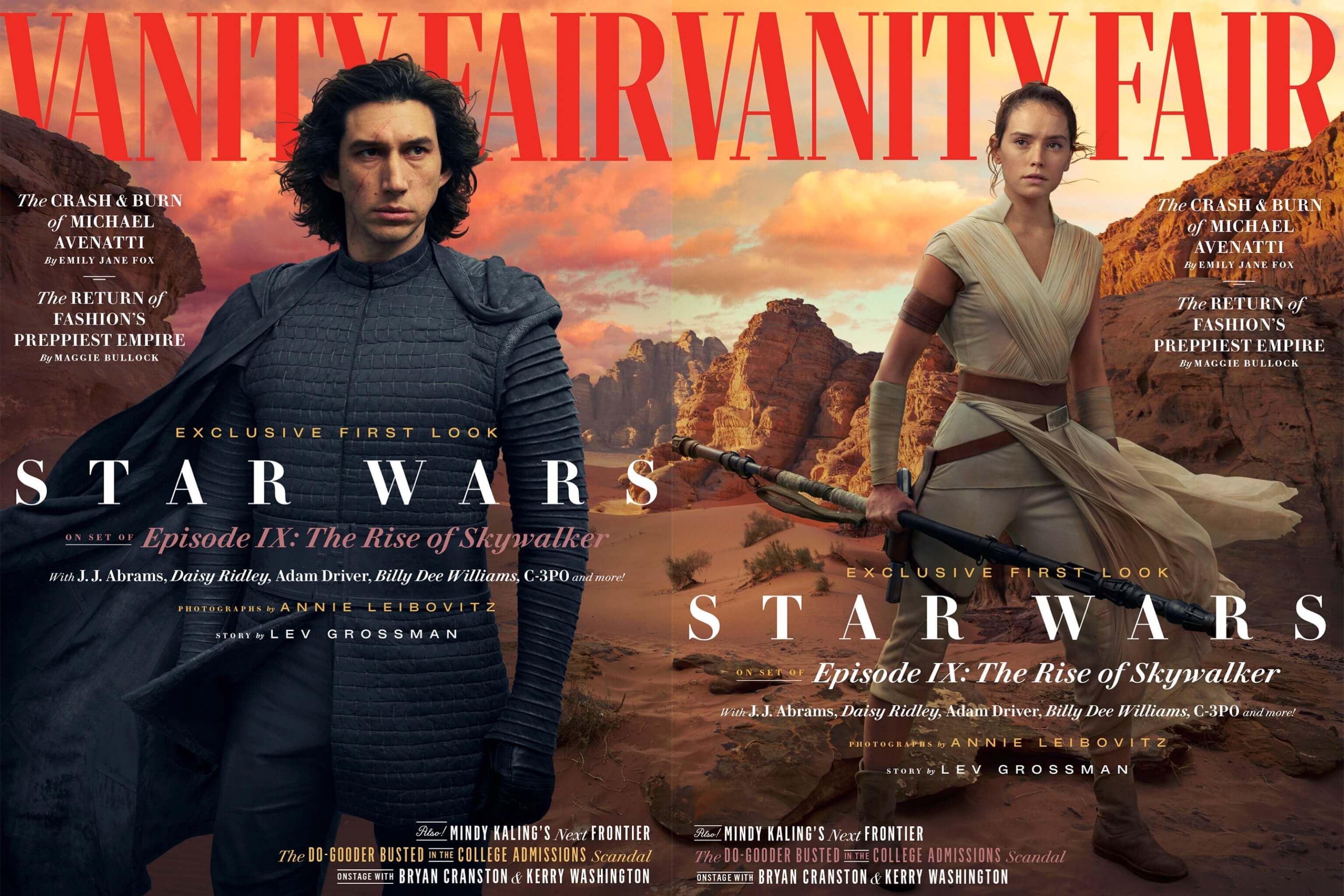 Vanity Fair Shares an Exclusive First Look at ‘The Rise of Skywalker’