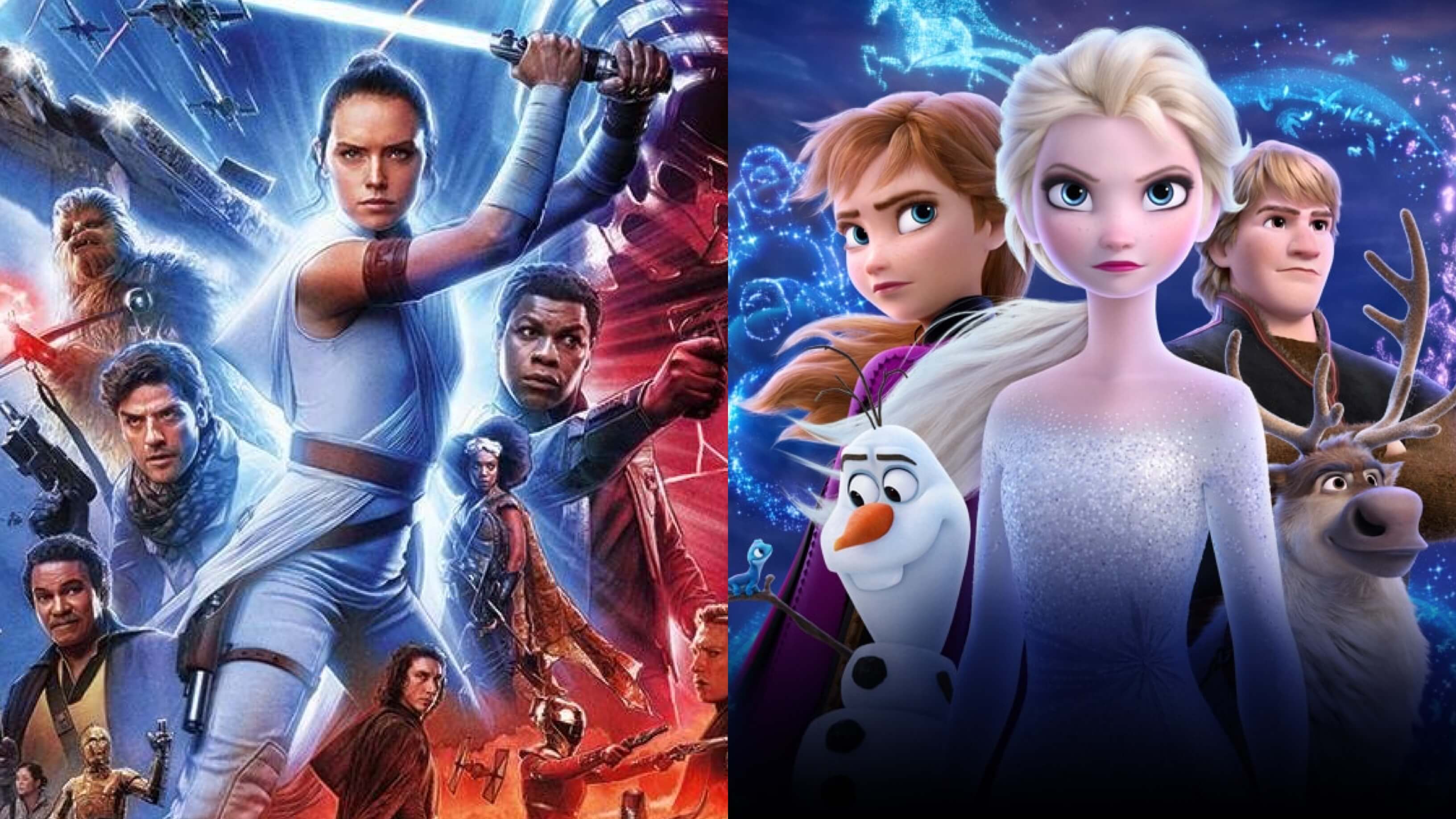 ‘The Rise of Skywalker’ and ‘Frozen 2’ Still Dominating The Holiday Season Box Office