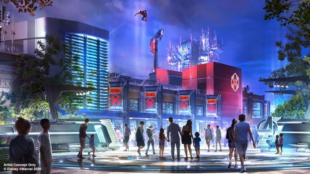 Spider-Man Set to Swing High Above Avengers Campus at Disney’s California Adventure