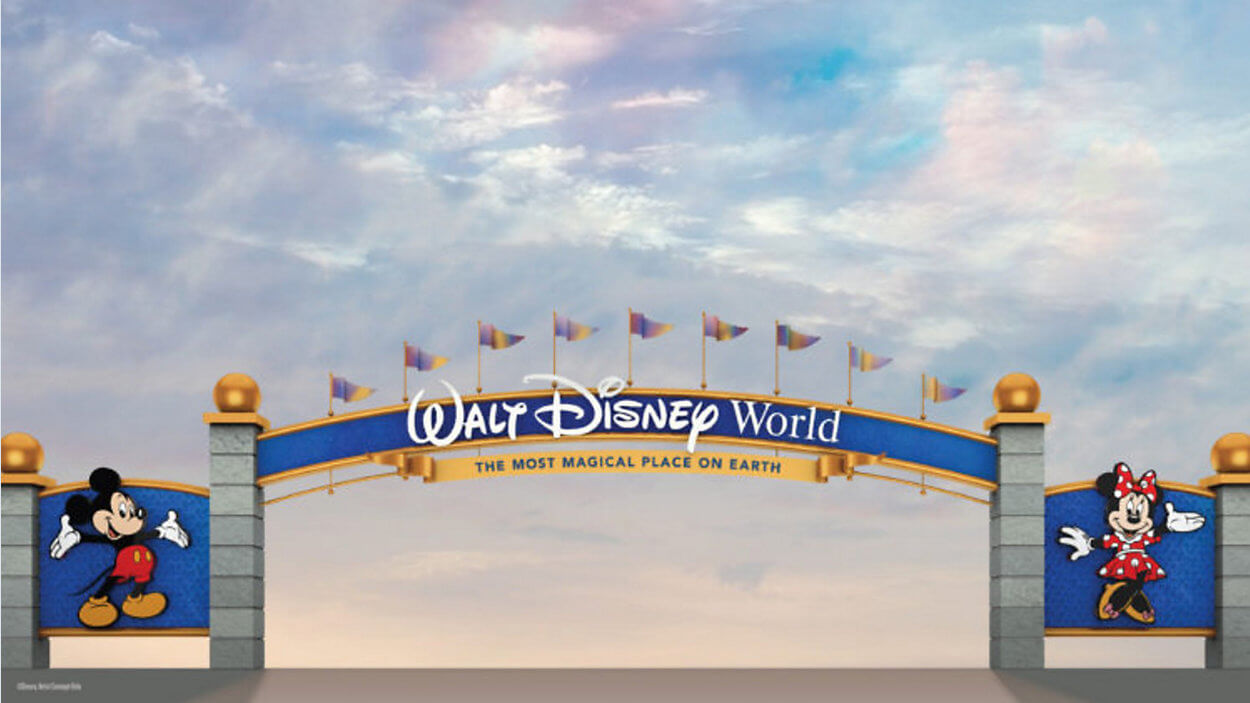 Walt Disney World Resort to Get a New Entrance Sign