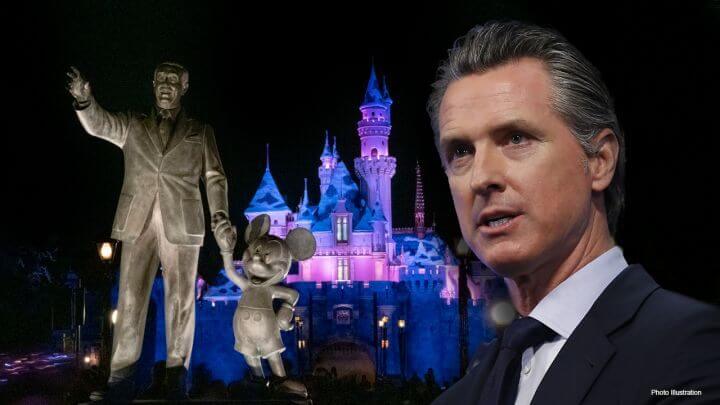California Governor Gavin Newsom Sending a Team to Walt Disney World For Theme Park Reopening Feedback