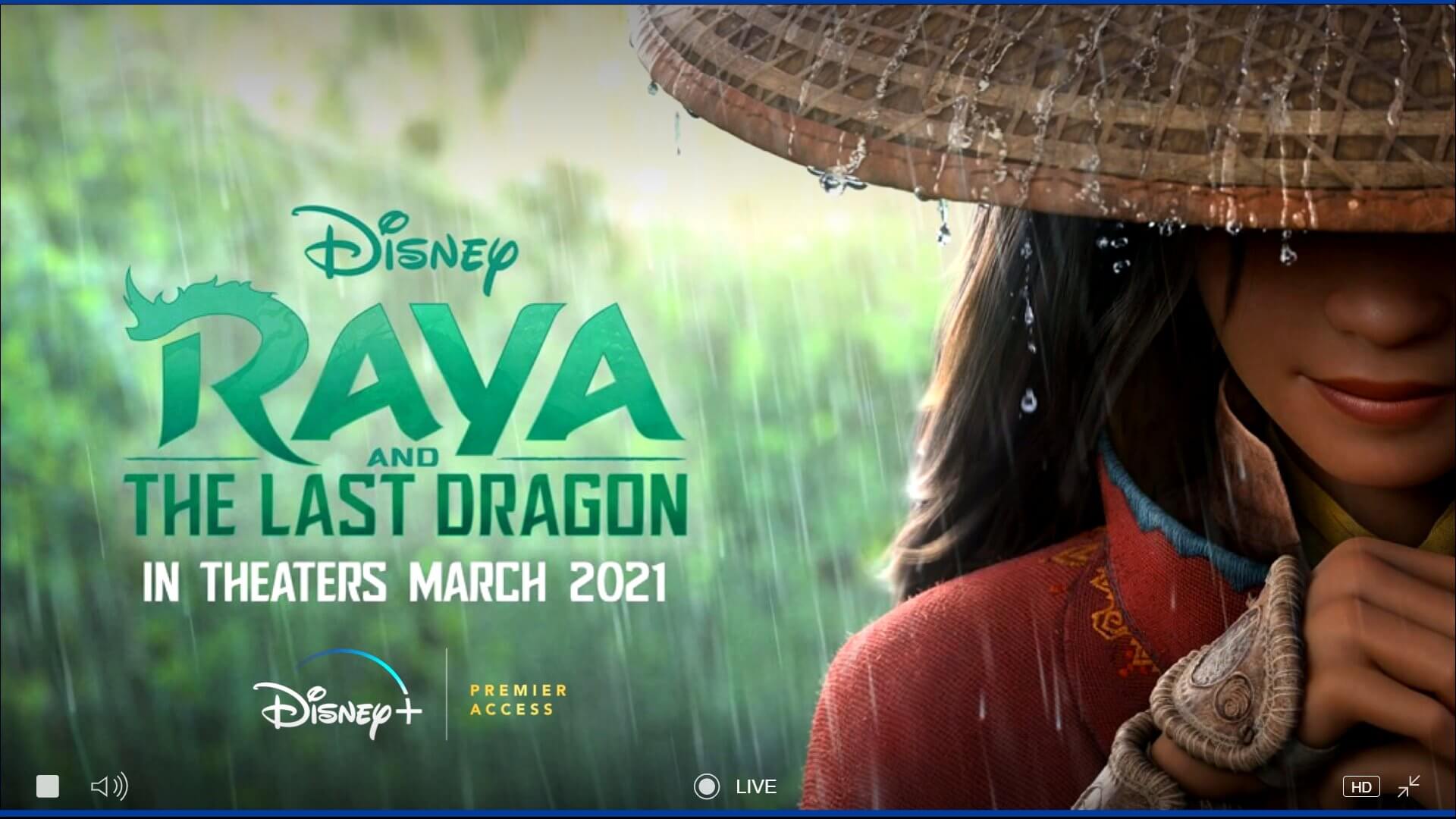 ‘Raya and the Last Dragon’ Hitting Theaters and Disney+ With Premier Access