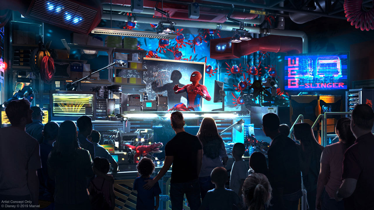 Tom Holland Unveils Brand New Spider-Man Ride Coming To Disneyland’s Avengers Campus
