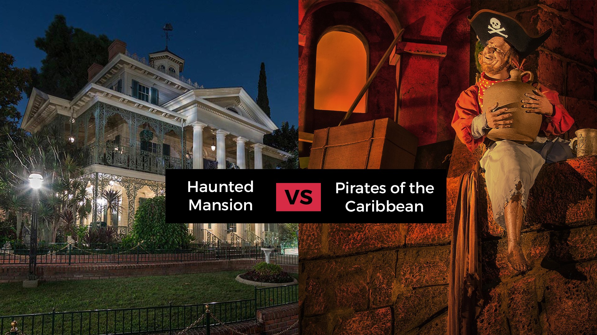 Disneyland Tournament Championship: Haunted Mansion vs Pirates of the Caribbean