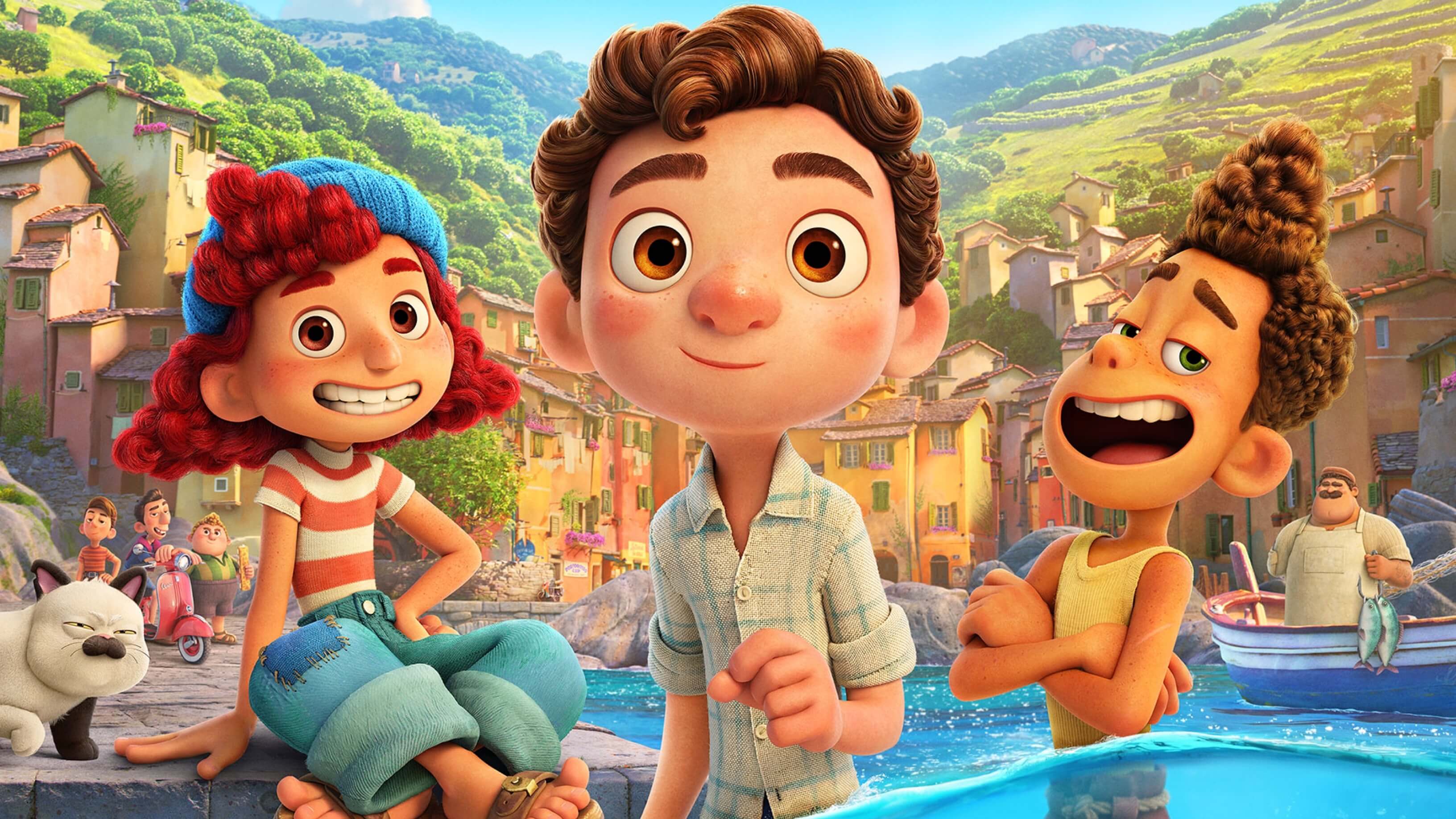 Disney and Pixar’s ‘Luca’ Debuts New Clip, Featurette, and Posters