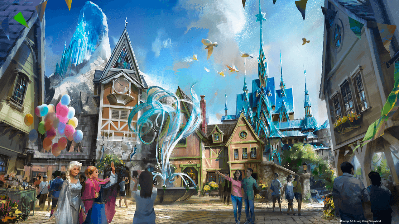 Construction Update: Arendelle: The World of Frozen at Hong Kong Disneyland