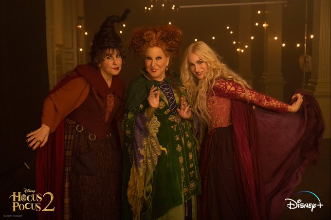 The Sanderson Sisters Are Back in A First Look at ‘Hocus Pocus 2’
