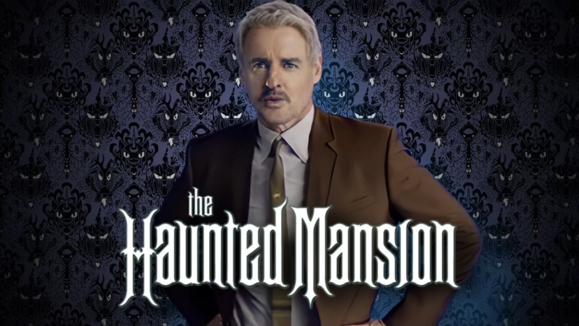 First Look at Owen Wilson as Priest Kent in Disney’s ‘Haunted Mansion’