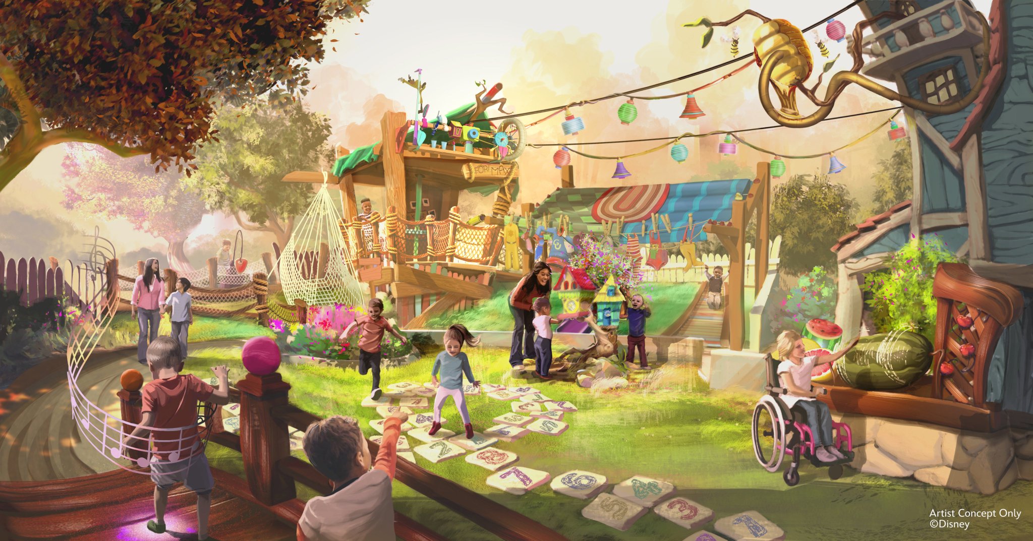 New Look at ‘Mickey’s ToonTown’ Reimagining Revealed at D23 Expo