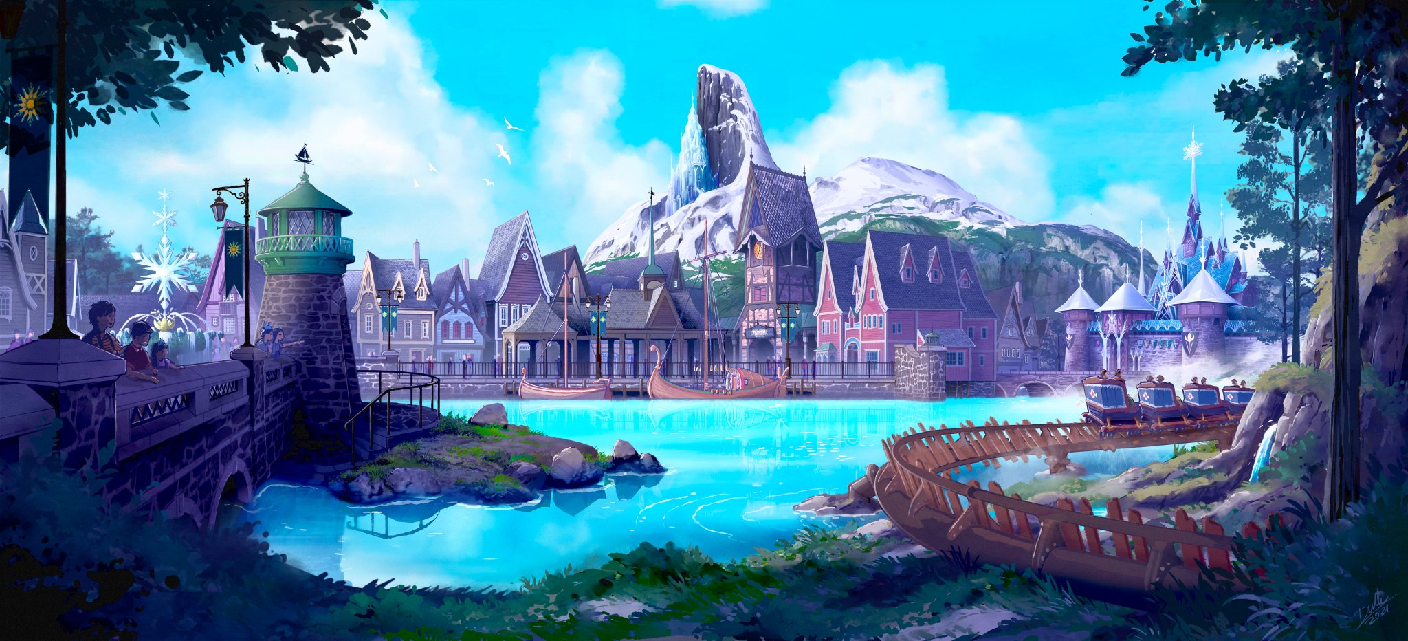 New Details Revealed for ‘Frozen’ Themed Lands at Disneyland Paris, Tokyo DisneySea and Hong Kong Disneyland