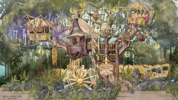 Disney’s Adventureland Treehouse Will Return With A “Swiss” New Look In 2023