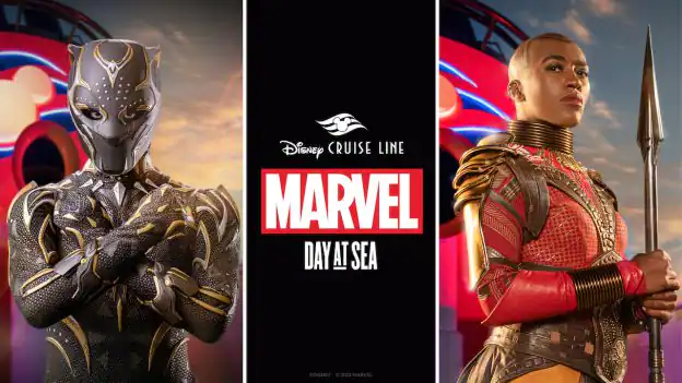 Black Panther and Okoye to Join Disney Cruise Line’s Marvel Day at Sea