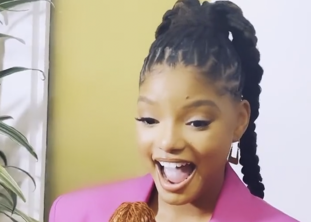 Halle Bailey Reacts To Her Own ‘The Little Mermaid’ Doll