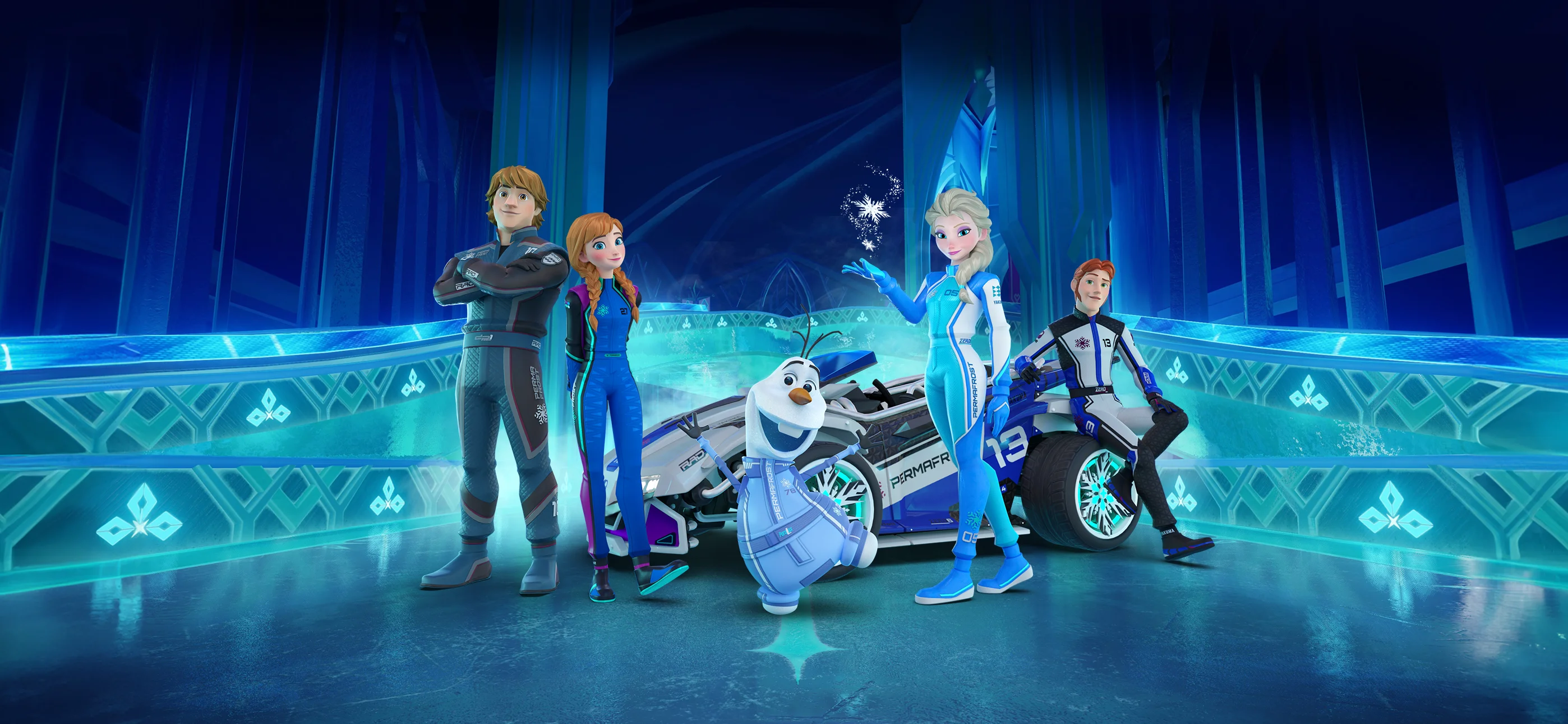 Frozen Themed Season 5 of Disney Speedstorm Out Now