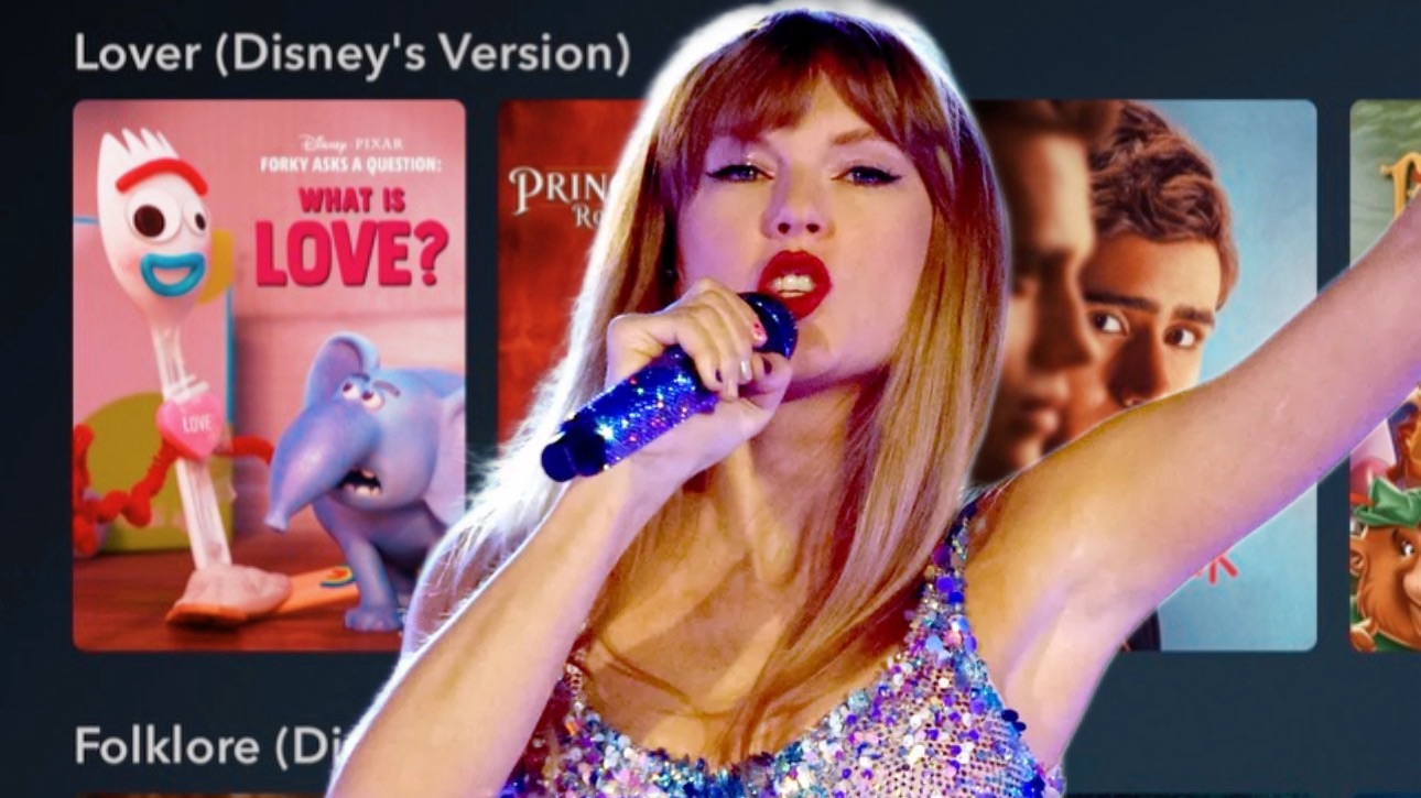 Disney+ Gets a Taylor Swift-Inspired Makeover to Celebrate ‘The Eras Tour’